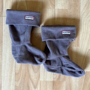 Hunter Boots Cozy Socks charcoal dark grey size MM US 5-7 M Medium 5 6 7